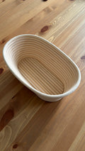Gärkorb Oval Peddigrohr 240 x 140mm, 500-1000g